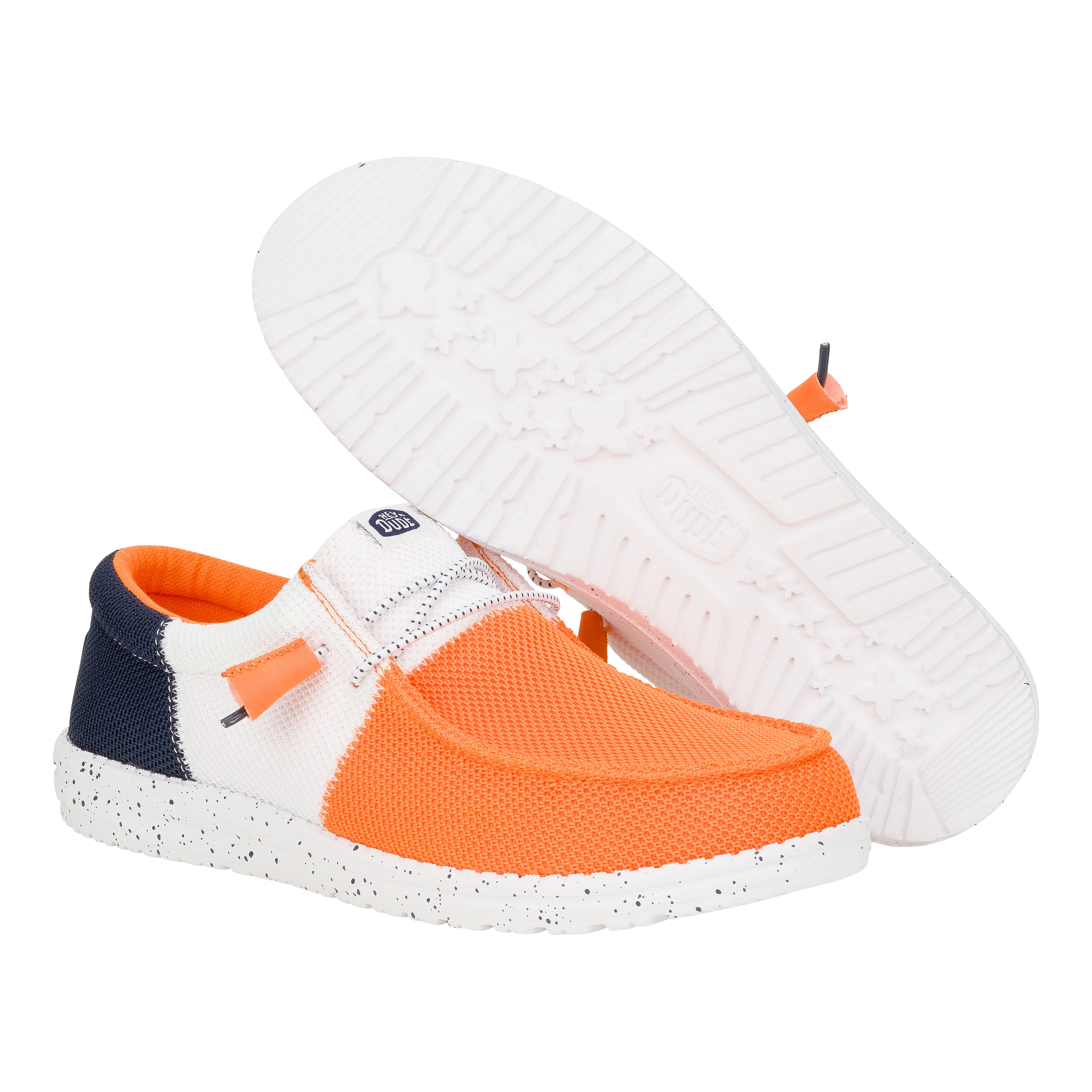 Wally Tri Varsity Mesh - Orange/White