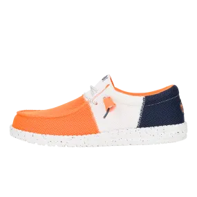 Wally Tri Varsity Mesh - Orange/White