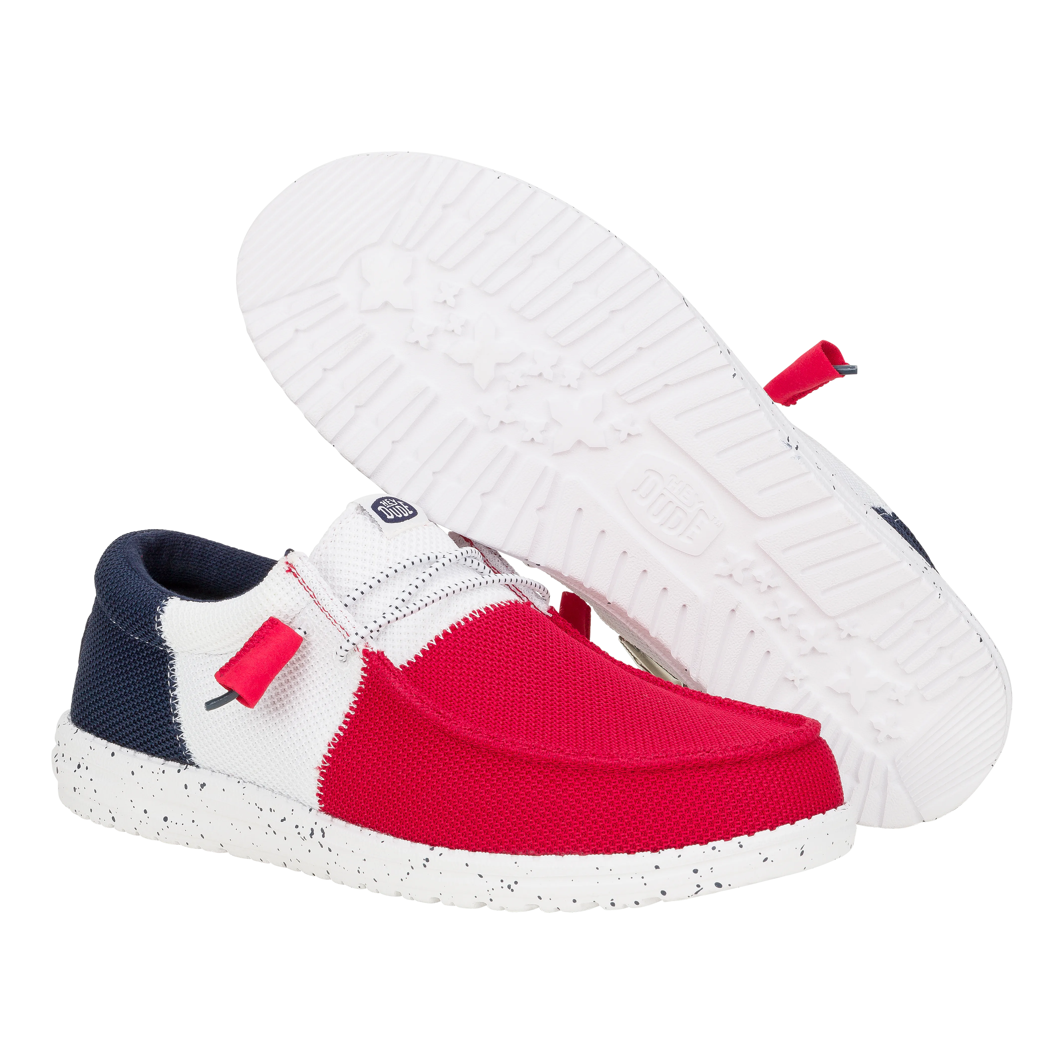 Wally Tri Varsity Mesh - Red/Navy