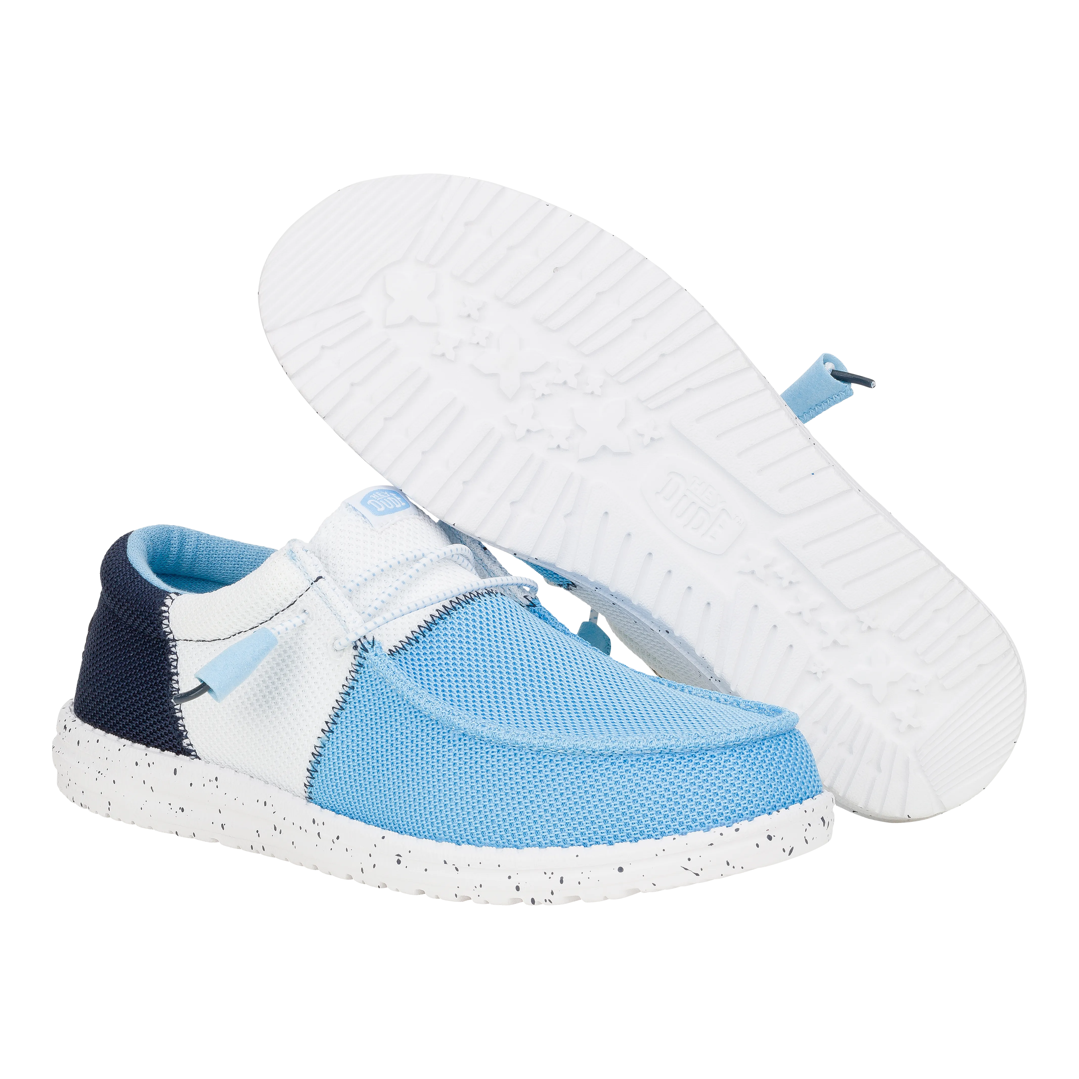 Wally Tri Varsity Mesh - Sky/White