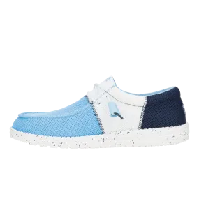 Wally Tri Varsity Mesh - Sky/White