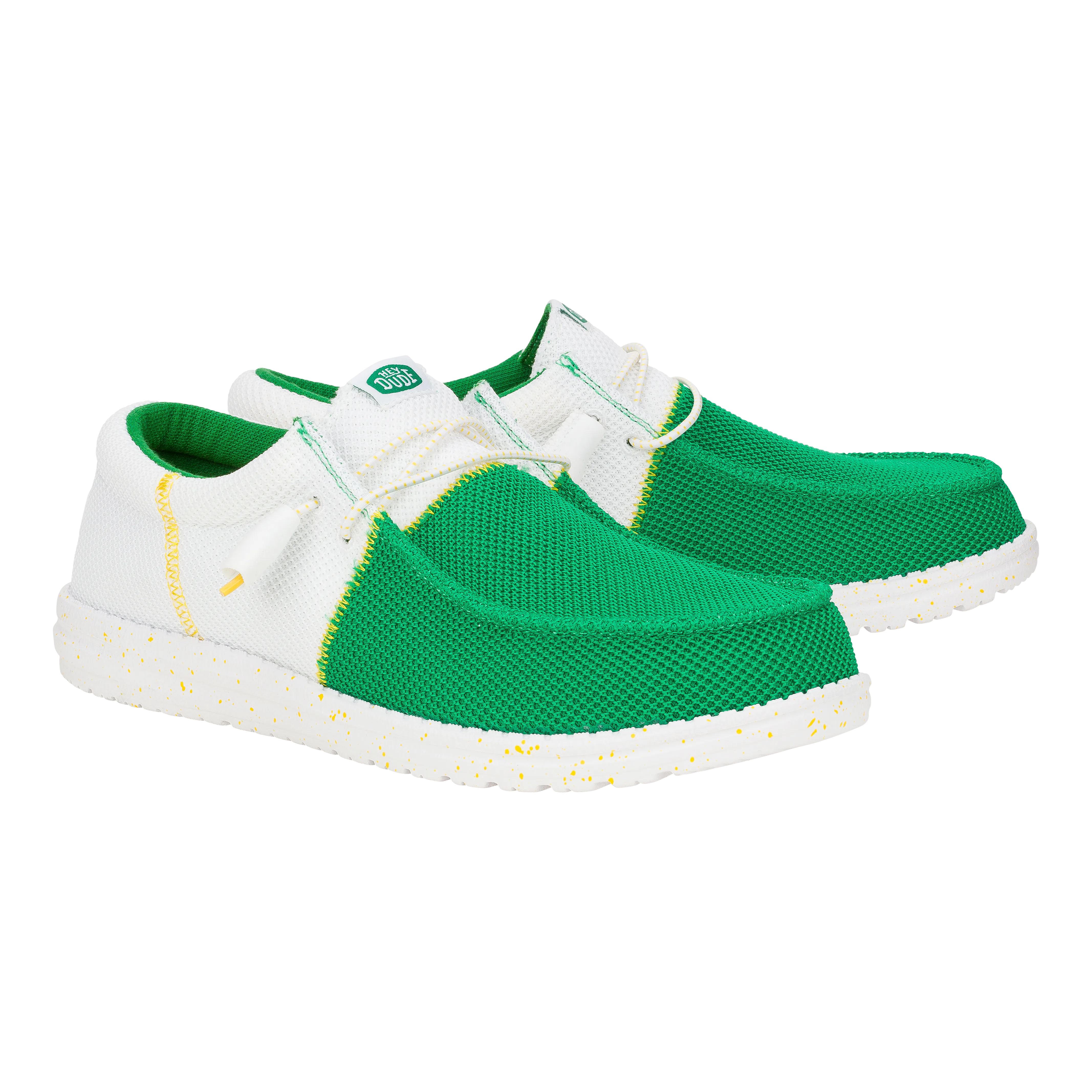 Wally Tri Varsity Mesh - White/Green