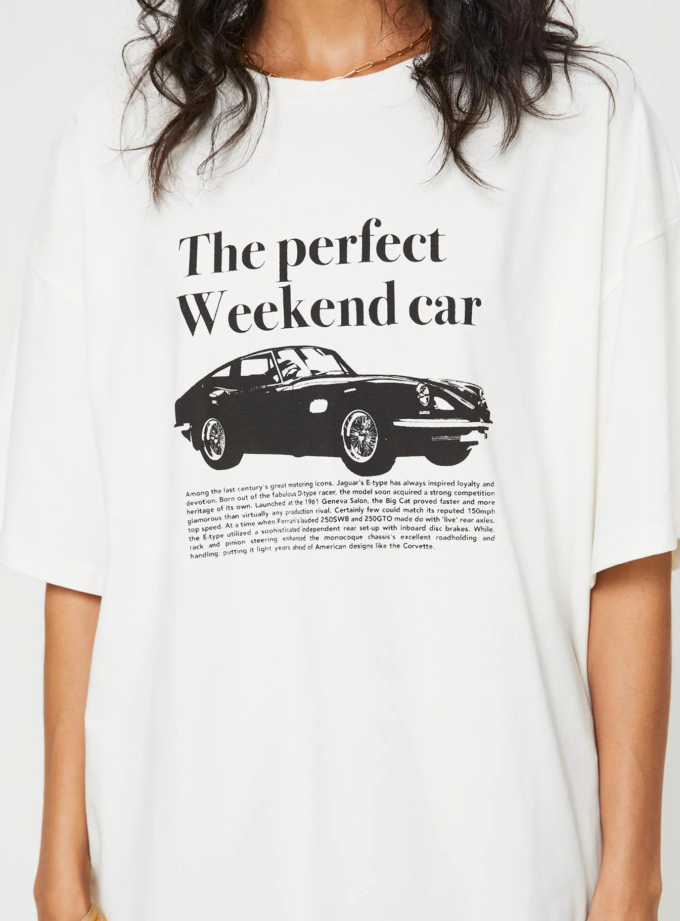 Weekender Graphic Tee White