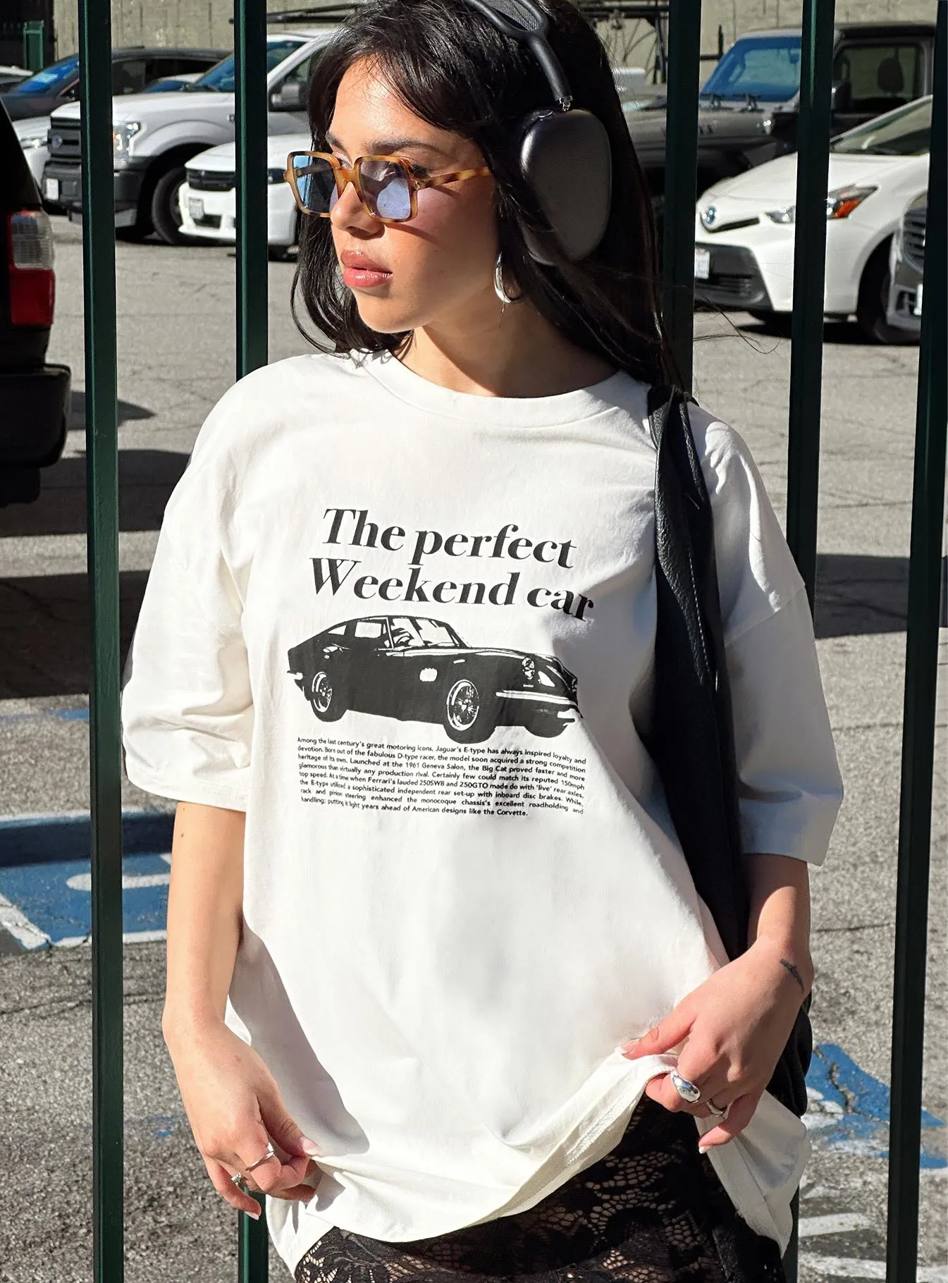 Weekender Graphic Tee White