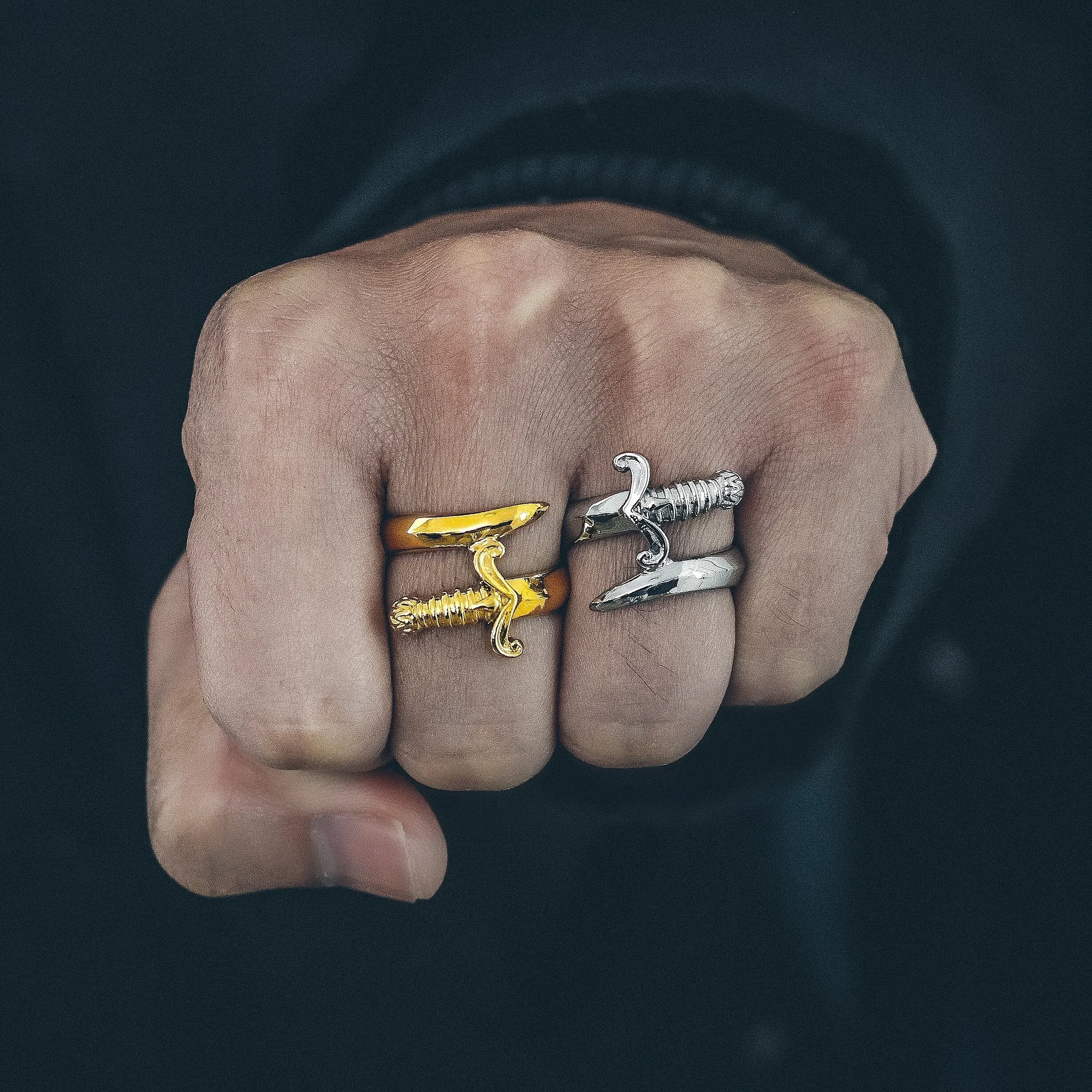 WildKlass Gold Plated Dagger Ring