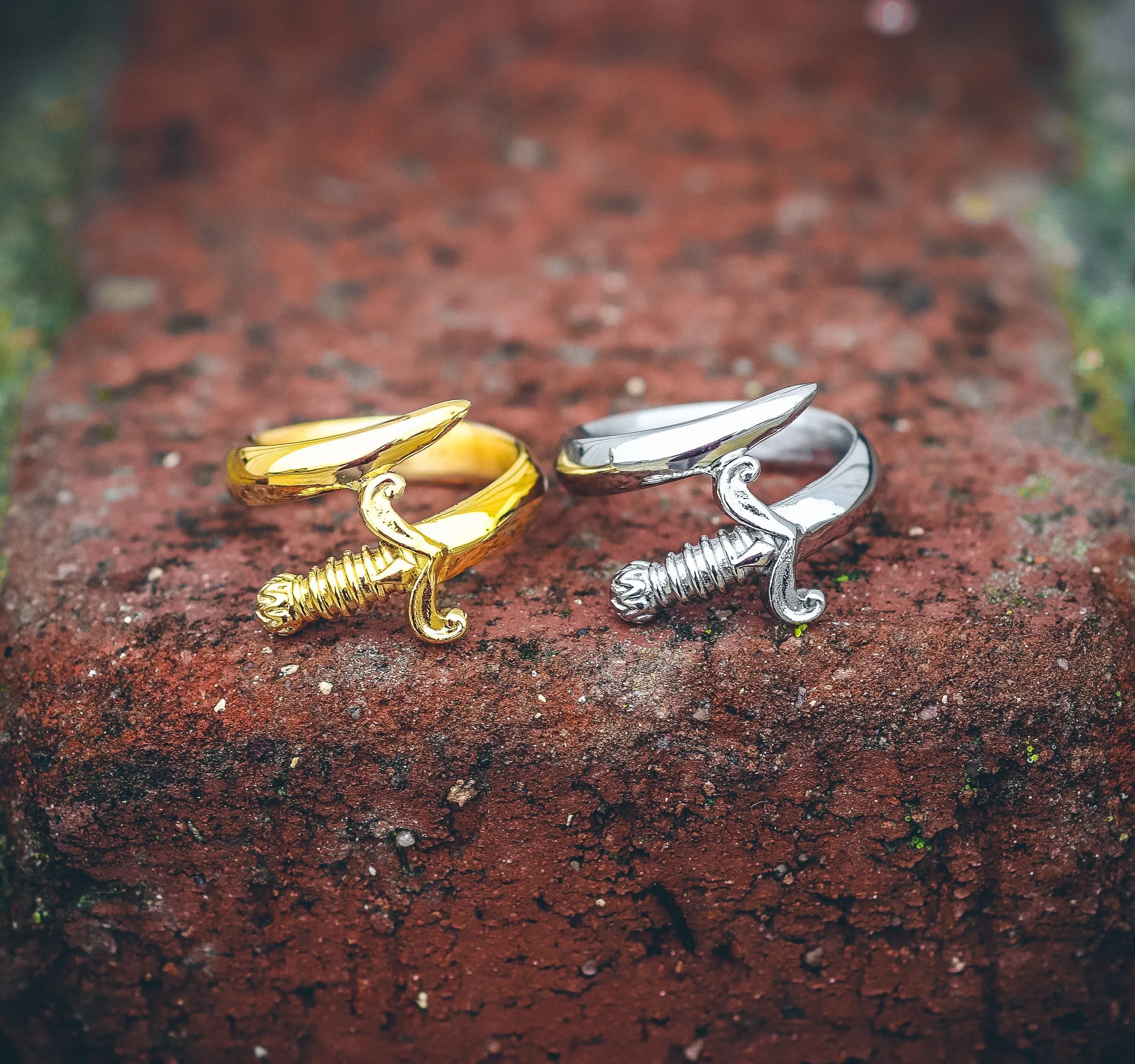 WildKlass Gold Plated Dagger Ring