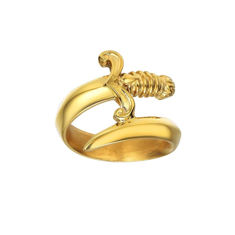 WildKlass Gold Plated Dagger Ring